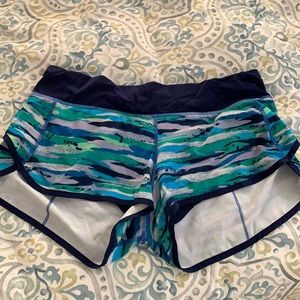 Lululemon speed shorts